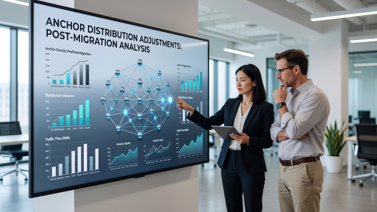 Analyzing Anchor Distribution Adjustments in the Wake of Corporate Website Migrations